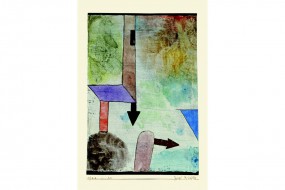 Art print Klee, Two Forces